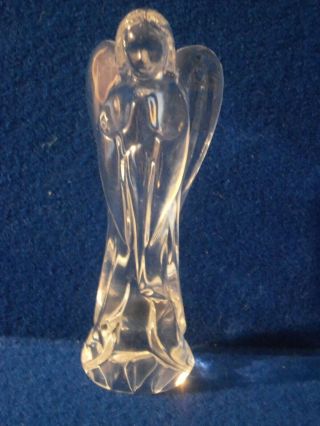 Waterford Crystal Nativity Angel With Hands Folded Praying Figurine