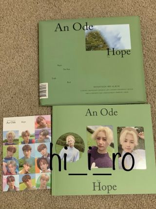 Seventeen 3rd Album An Ode - Hope Ver (jeonghan)