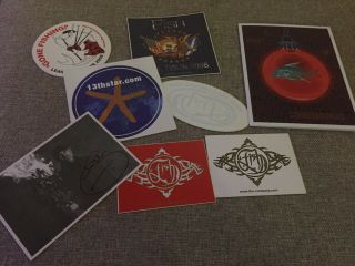 Fish (marillion) - Assorted Stickers,  Cards,  Car Sticker The Company - Signed