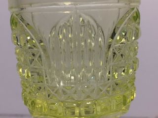 BRYCE BROTHERS EAPG Wine/Cordial Glass CATHEDRAL Pattern circa 1884 4