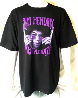 Jimi Hendrix Purple Haze Official T - Shirt (xxl) 2005 37c