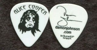 Alice Cooper 2007 Dirty Tour Guitar Pick Damon Johnson Custom Concert Stage 2