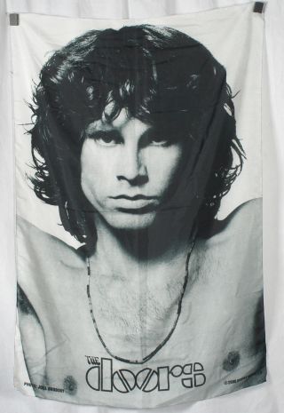 Authentic The Doors Open Arms Silk - Like Fabric Poster Flag