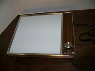 vntg Corningware HOT PLATE Table Range MODEL E - 1310 3