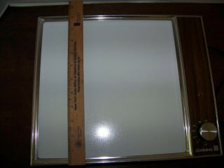 vntg Corningware HOT PLATE Table Range MODEL E - 1310 6