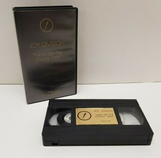 Joy Division: Here Are The Young Men (fact 37) Vhs Video 1982 Good Order