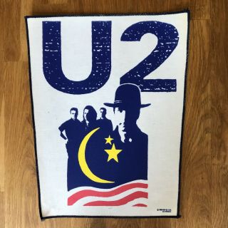 U2 Rare Vintage Back Patch From 1990