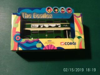 The Beatles Aec Routemaster Corgi Model 2000 Apple Corps Limited Boxed.