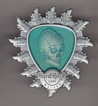Hard Rock Cafe Pin: Malaga Translucent Skull Series Le300
