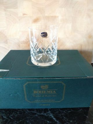 Bohemia Crystal Whiskey Glasses Set Of 6