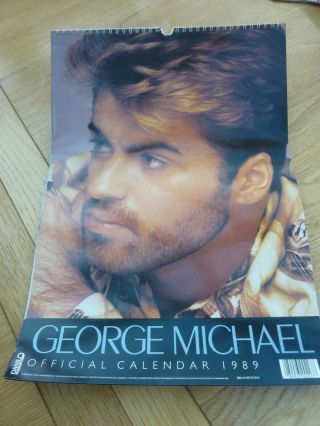 1989 George Michael Official Danilo Calendar