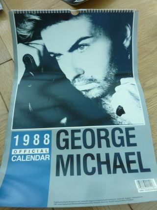 1988 George Michael Official Danilo Calendar