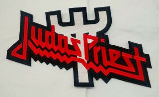 Judas Priest Back Patch Embroidered Heavy Metal Patch For Jacket Christmas Gift