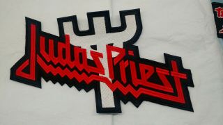 JUDAS PRIEST BACK PATCH Embroidered Heavy Metal Patch for Jacket Christmas Gift 2