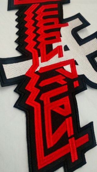 JUDAS PRIEST BACK PATCH Embroidered Heavy Metal Patch for Jacket Christmas Gift 3