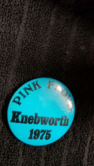Knebworth 1975 Pink Floyd Pin Badge 2 1/4 in 3