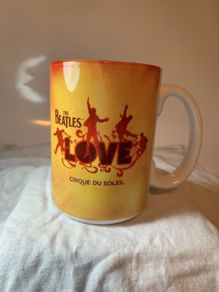 Cirque Du Soleil The Beatles Love Apple Corps Limited Cup Mug