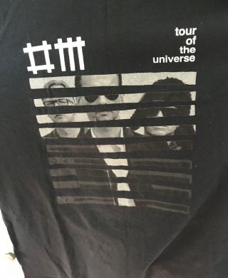 Depeche Mode Concert Shirt Tour Of The Universe 2009 Size Xl