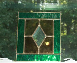 Stained Glass Hand Crafted Window Sun Catcher/ Decorative Piece 5