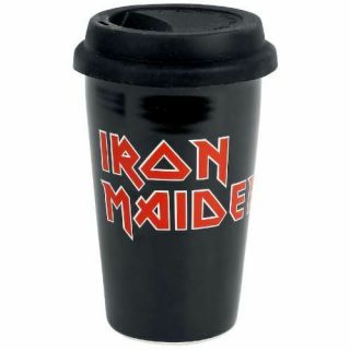 Iron Maiden Logo Travel Mug