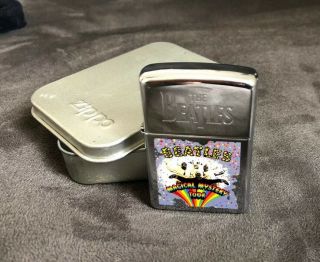 Zippo Lighter USA Beatles memorabilia Magical Mystery Tour 3