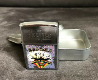 Zippo Lighter USA Beatles memorabilia Magical Mystery Tour 4