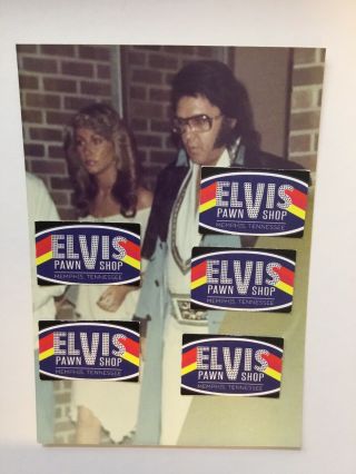 Vintage Candid Photo Of Elvis & Linda Thompson In Bloomington,  In / May / 1976