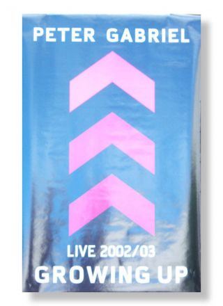 Peter Gabriel Growing Up Live 2002 2003 Poster Official