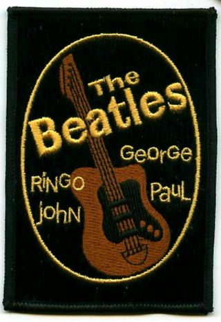 Beatles: Ringo John George Paul Ringo John George Paul Guitar Patch