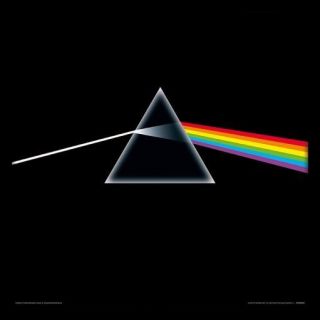 Pink Floyd - Dark Side Of The Moon - Framed Album Cover Print Acppr48139