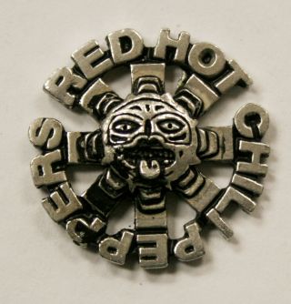 Poker Rox Red Hot Chili Peppers " Tiki " Pin Clasp Rare Pc261