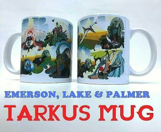 Elp " Tarkus " Album Cover Coffee Mug - Emerson,  Lake & Palmer - Inside Gatefold