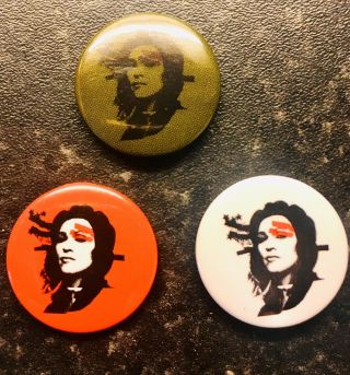 Madonna American Life Che Guevara Style Ltd Edition Button Pin Badge Set