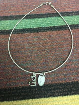 Garbage Guitar String Necklace Duke Not Your Kind Of People 2012