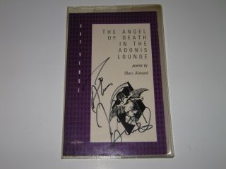 Marc Almond - The Angel Of Death In The Adonis Lounge - Signed Book