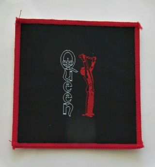 Queen Vintage Sew On Patch From The 1980s Freddie Mercury Bohemian Rhapsody