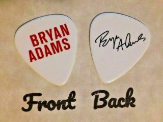 Adams - Bryan Adams Band Logo Signature Guitar Pick - (w)