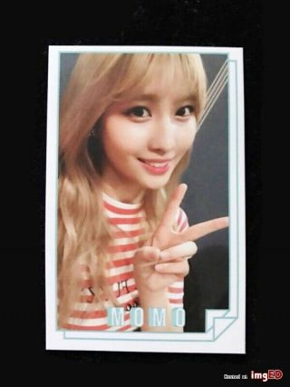 Twice Page Two Page 2 Thailand Edition Official Momo Rare Photocard