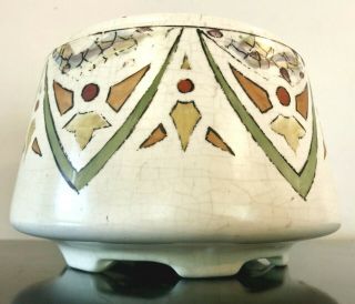1916 Antique Roseville Persian Art Pottery Jardiniere Vase Deco Nouveau 523 - 6