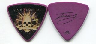 Static X 2007 Cannibal Tour Guitar Pick Tony Campos Custom Concert Stage Pick