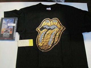 Rolling Stones Bridges To Babylon Tour Bundle 1997 98 Dvd Shirt Ticket Jagger