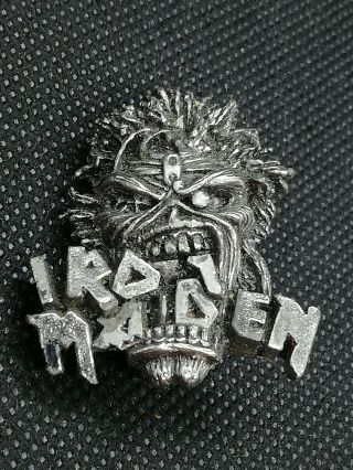 Iron Maiden Metal Pin Badge