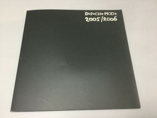 Very Rare Depeche Mode 2005/2006 Tour Program Concert Brochure Book