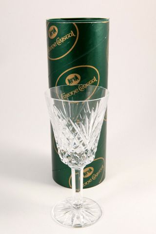 Signed Tyrone Irish Crystal Antrim Clear White Wine Glass Multiple Available