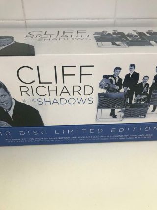 Cliff Richard And The Shadows 10 Cd Set