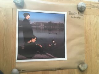 Tears For Fears 1983 The Hurting Rare Promo Poster 23x23