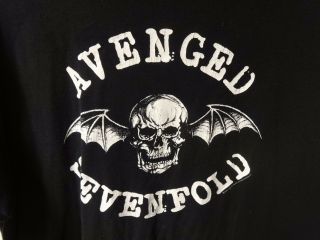 Vintage Avenged Sevenfold Tour T - Shirt Size Men ' s XL Graphic Tee by Delta 2