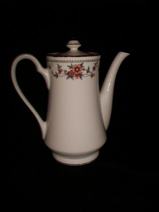 Sheffield Anniversary Porcelain Fine China 9 " Tall Tea Pot