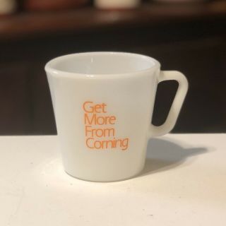 Pyrex Get More From Corning Science 1410 Orange 10 Ounce Mug