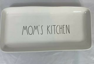 Rae Dunn Mom’s Kitchen Tray Platter By Magenta 14 " X 7 "